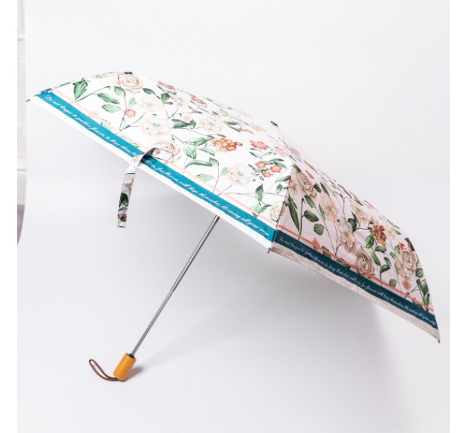 Зонтик механический складной 99 см, зеленый Зонтик механический складной 99 см, зеленый