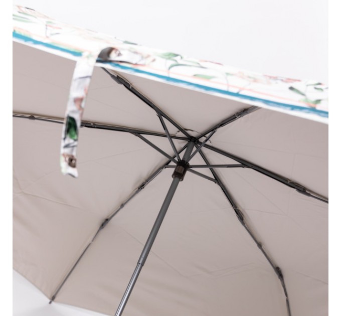 Зонтик механический складной 99 см, зеленый