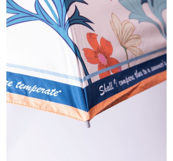 Зонтик механический складной 99 см, оранжевый