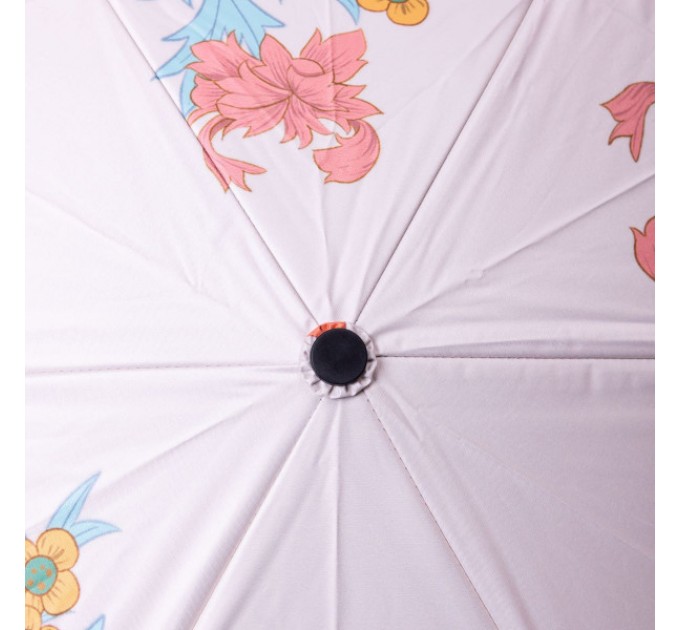 Зонтик механический складной 99 см, оранжевый