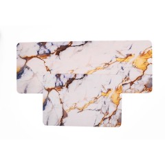 Набір килимків для кухні 2шт 99*38 см/57*38 см, білий