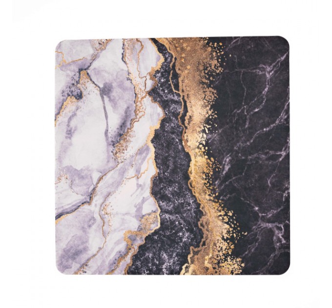 Килимок захисний на пральну машинку 58*57 см, чорний