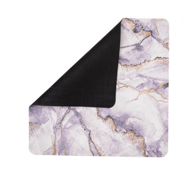 Коврик защитный на стиральную машинку 58*57 см серый