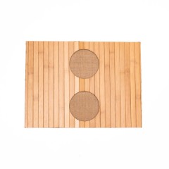 Сервірувальний килимок 39*29 см бамбуковий Сервірувальний килимок 39*29 см бамбуковий