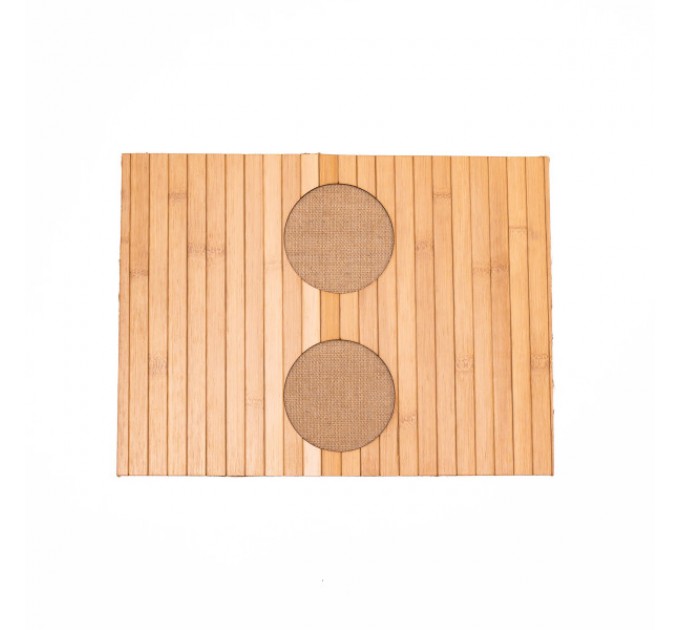 Сервірувальний килимок 39*29 см бамбуковий