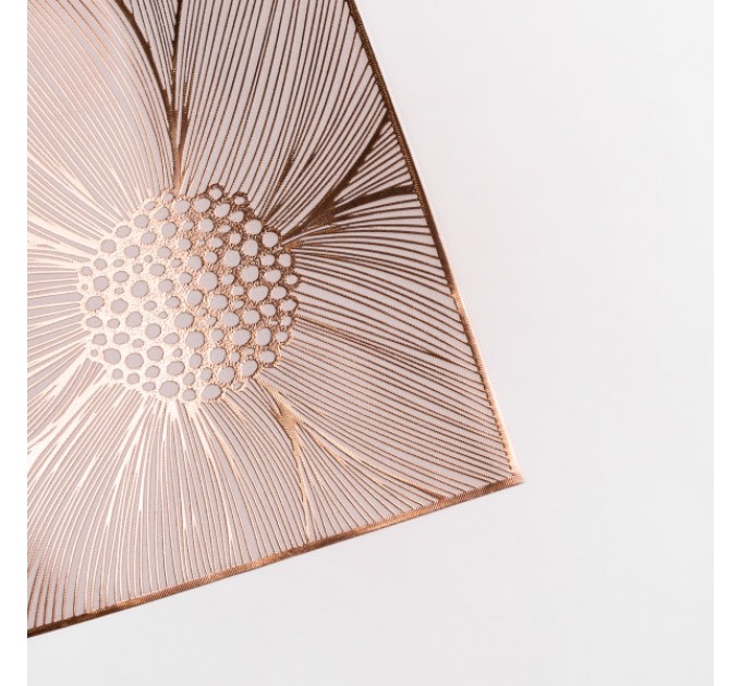 Килимок для сервірування столу Sharm 45*30 см, бронза