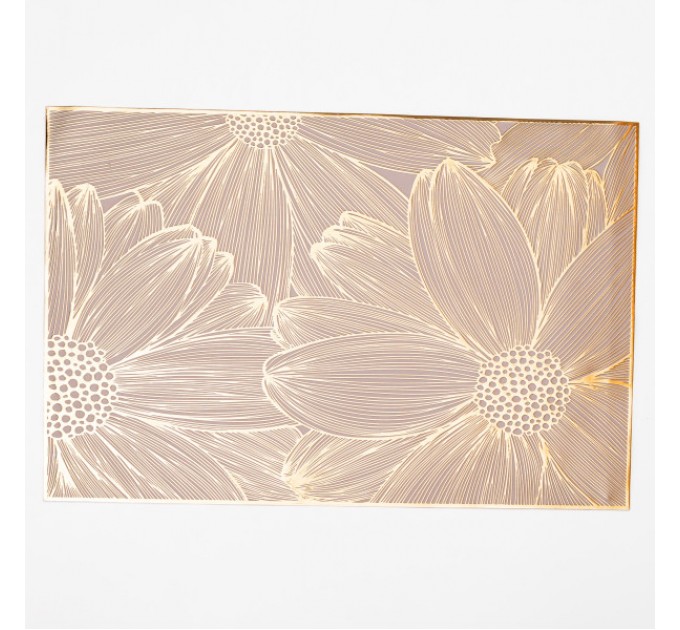 Коврик для сервировки стола Sharm 45*30 см, золото Коврик для сервировки стола Sharm 45*30 см, золото