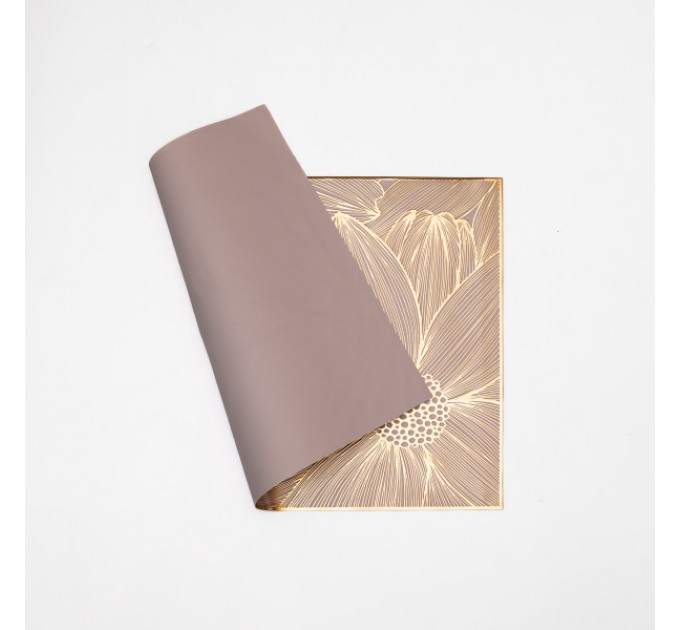 Коврик для сервировки стола Sharm 45*30 см, золото