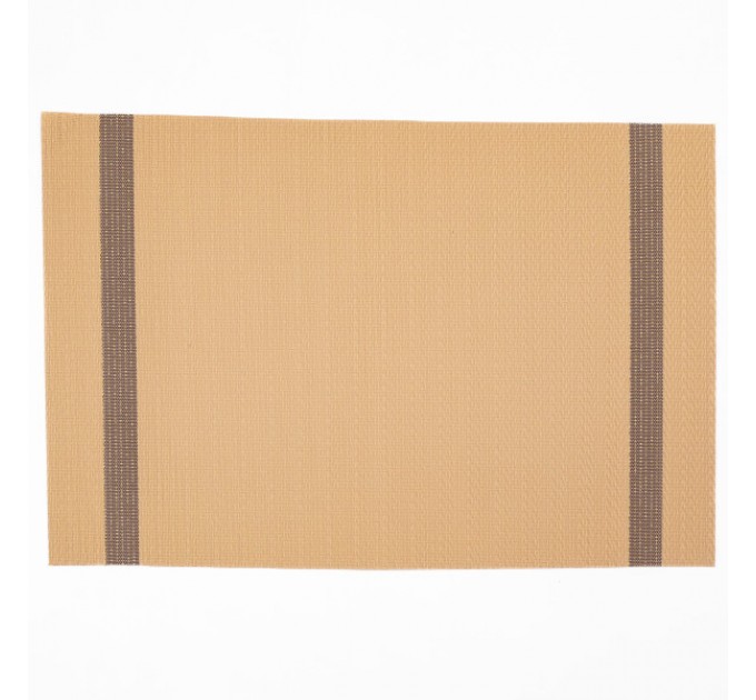 Килимок для сервірування столу Shaggy 46*30 см, пісочний Килимок для сервірування столу Shaggy 46*30 см, пісочний