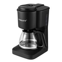 Кавоварка крапельна Sokany SK-124 з підігрівом кавника 600 мл Кавоварка крапельна Sokany SK-124 з підігрівом кавника 600 мл