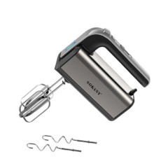 Міксер ручний SOKANY CX-6651 з двома насадками, сталь