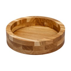 Миска для подачі кругла 22 см, дуб