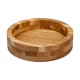 Миска для подачі кругла 22 см, дуб