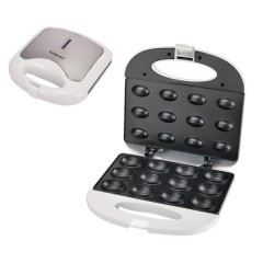 Горішниця електрична SOKANY SK-809 з антипригарним покриттям на 12 горішків, білий Горішниця електрична SOKANY SK-809 з антипригарним покриттям на 12 горішків, білий