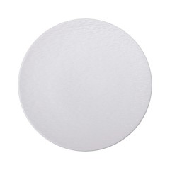 Тарілка сервірувальна керамічна 25 см, білий