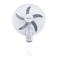 Настінний вентилятор SOKANY SK-19003 3 швидкості 5 лопатей Настінний вентилятор SOKANY SK-19003 3 швидкості 5 лопатей
