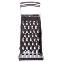 Терка многофункциональная на 4 стороны 11*8.5*26 см, хром