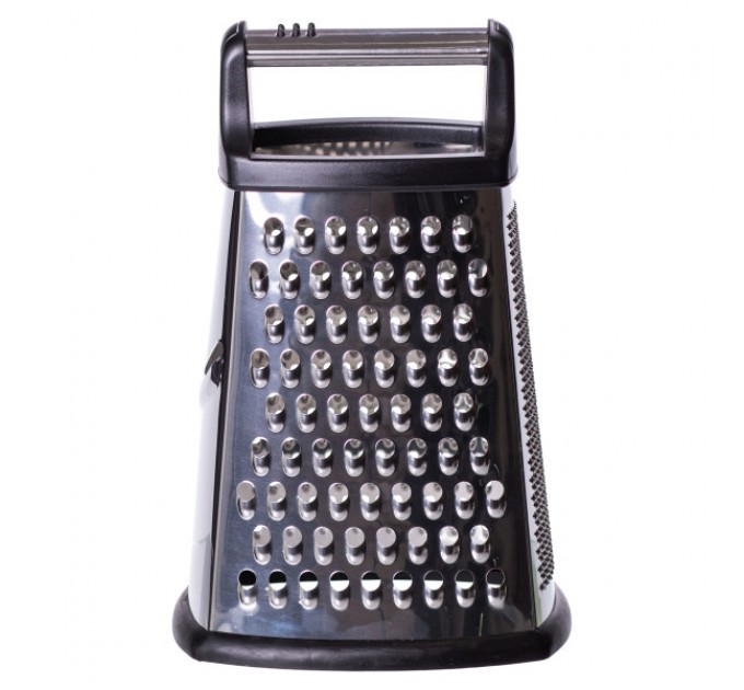 Терка многофункциональная на 4 стороны 16*13*25, черный