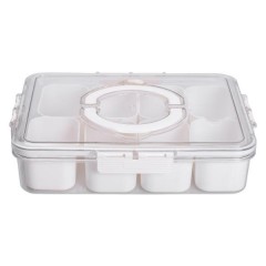 Контейнер для зберігання на 8 відсіків 31*24*7 см, білий Контейнер для зберігання на 8 відсіків 31*24*7 см, білий