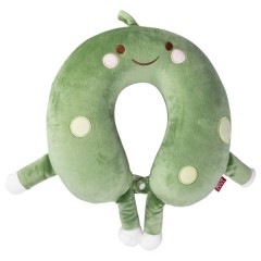 Подушка для шиї Donuts U-подібна, зелений