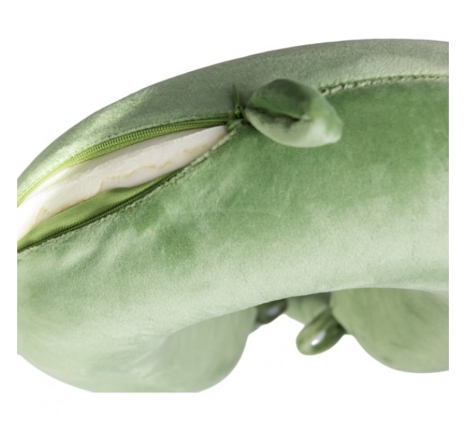 Подушка для шиї Donuts U-подібна, зелений