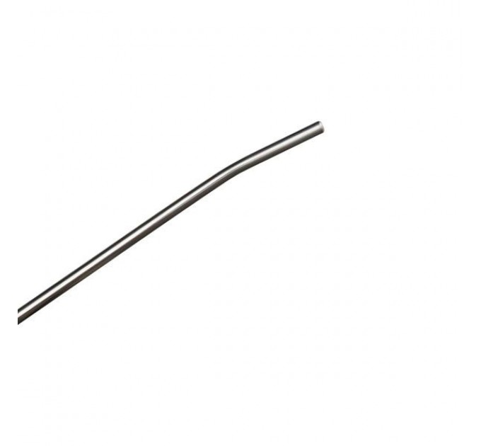 Набор многоразовых соломинок-ложек 6 штук из нержавеющей стали, хром