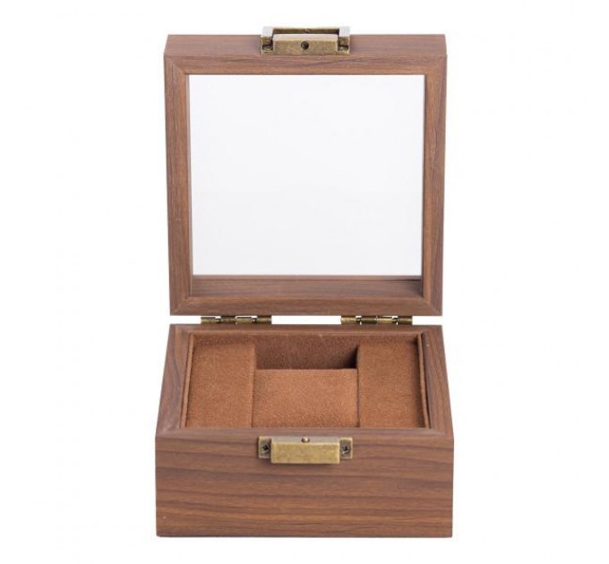 Ящик для часов с накидным замком 12х12х7,4 см