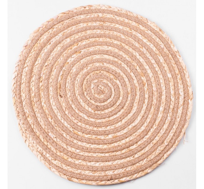 Килимок для сервірування столу джгутовий Tail 39 см Килимок для сервірування столу джгутовий Tail 39 см