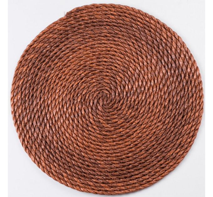 Килимок для сервірування столу Wisp 37 см, коричневий