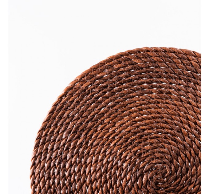 Килимок для сервірування столу Wisp 37 см, коричневий