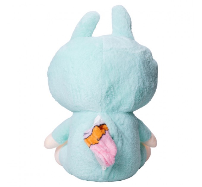 Labubu большая мягкая игрушка-сюрприз, мятный