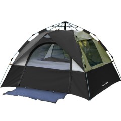Намет туристичний на 2-3 особи 200*195*140 см, чорний