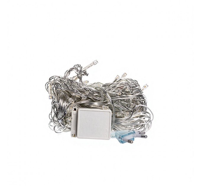 Гирлянда Штора 64 LED 1,5х1,5м, желтый