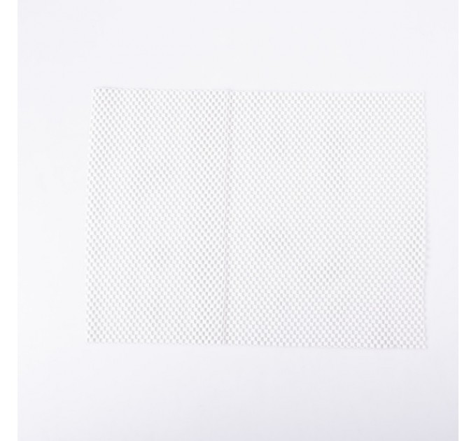 Коврик защитный для кухни силиконовый 39*30 см, белый.