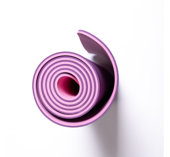 Килимок для йоги 173*58 см, фіолетовий