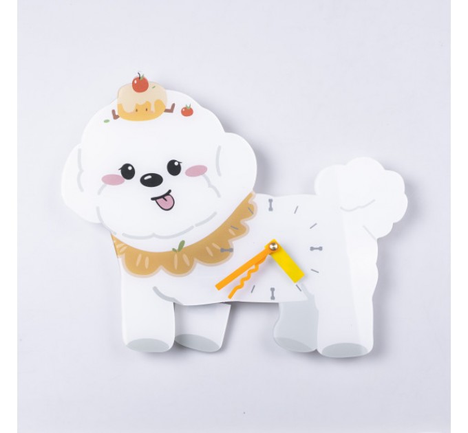 Часы настенные "Маленький друг" 42*32*5 см, белые Часы настенные "Маленький друг" 42*32*5 см, белые