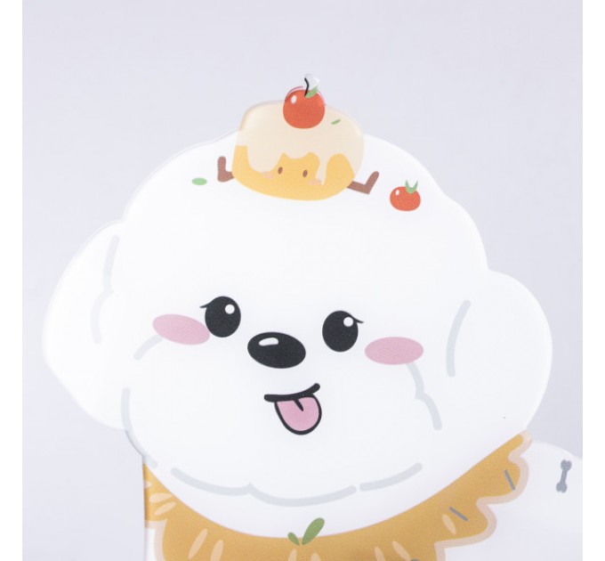 Часы настенные "Маленький друг" 42*32*5 см, белые