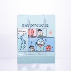 Подарунковий пакет Hangidon 19*9.5*24.5 см 12 штук в упаковці, блакитний