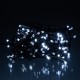 Гірлянда Нитка 120 LED 10 м чорна, білий