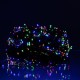 Гірлянда Нитка вулична 1000 LED 100 м чорна, мультиколор