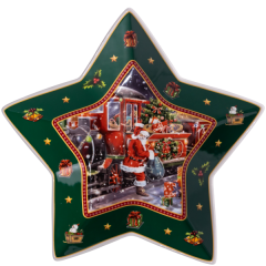 Блюдо для закусок Santa порцелянове 25,5 см