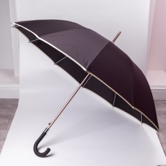 Парасоля-тростина напівавтомат складна 120 см, фіолетовий