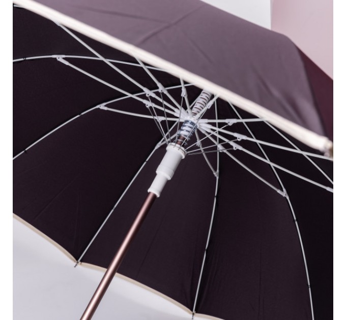Парасоля-тростина напівавтомат складна 120 см, фіолетовий