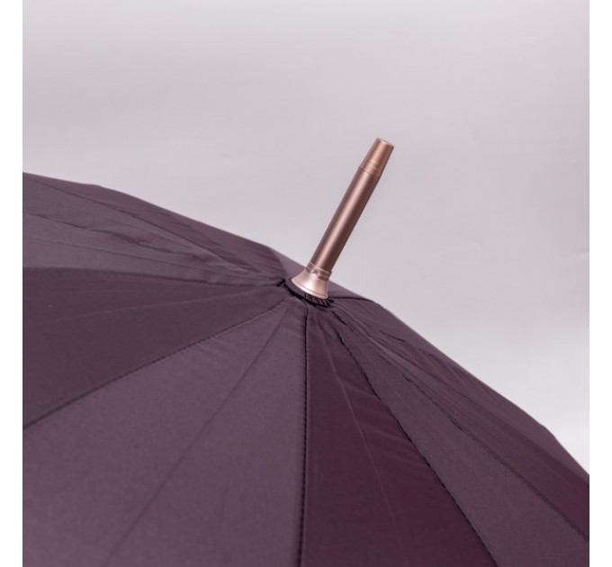 Парасоля-тростина напівавтомат складна 120 см, фіолетовий