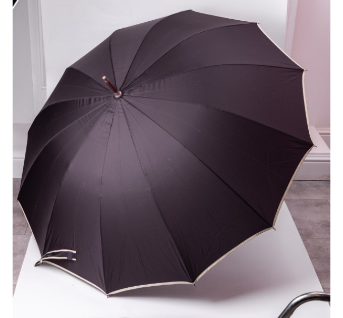 Парасоля-тростина напівавтомат складна 120 см, фіолетовий