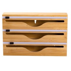 Диспенсер для пищевой пленки, фольги и пергаментной бумаги с резаком