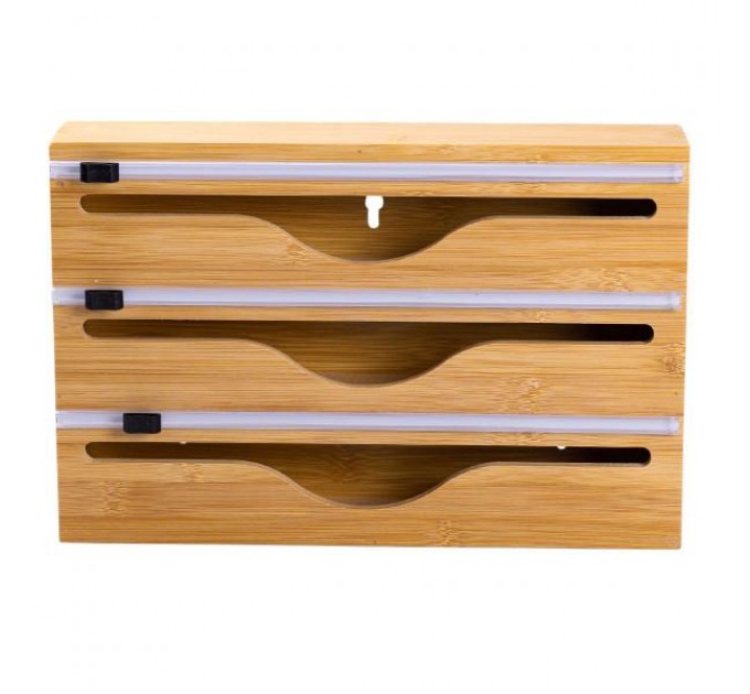 Диспенсер для пищевой пленки, фольги и пергаментной бумаги с резаком