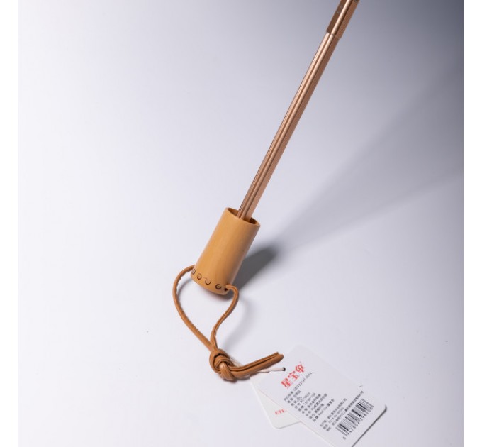 Парасоля механічна складна 99 см з квітковим принтом, блакитний