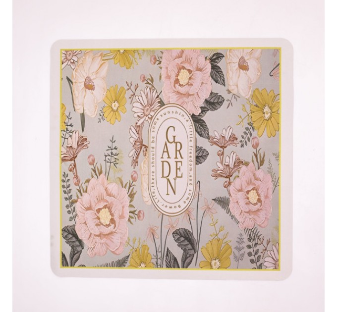 Килимок захисний на пральну машинку 58*57 см, жовтий