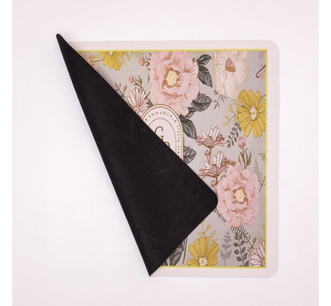 Килимок захисний на пральну машинку 58*57 см, жовтий